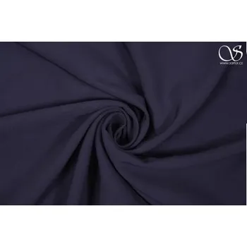 Lyocell plátno, tmavě modré, sartor.cz