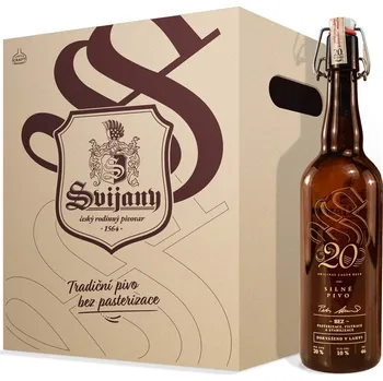 Pivo 20% silné pivo lahev 0,75l, baleno v kartonové krabici 6ks Balení po 6ks