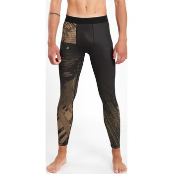 Pánská móda Pánské kompresní legíny Venum Gorilla Jungle - Black/Sand černé Velikost: M