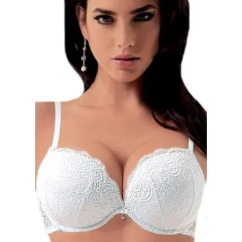 Podprsenka Dámská gelová push-up podprsenka Lormar Double Pizzo +2 černá 65B