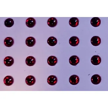 SAMOLEPÍCÍ 3D OČI RED 3MM-154KS