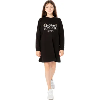 Dívčí šaty Dívčí šaty Blogger - černá 152