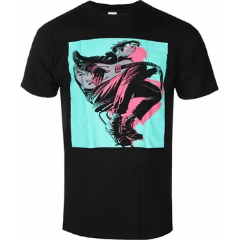 Pánské oblečení Tričko metal pánské Gorillaz - Now Now Logo - ROCK OFF - GORTS06MB - L