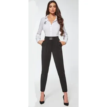 Dámské kalhoty Dámské kalhoty Bas Bleu KINSLEY černá S