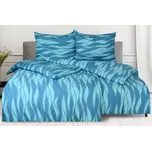 Povlečení mikrosatén prodloužené MERINA tyrkysové