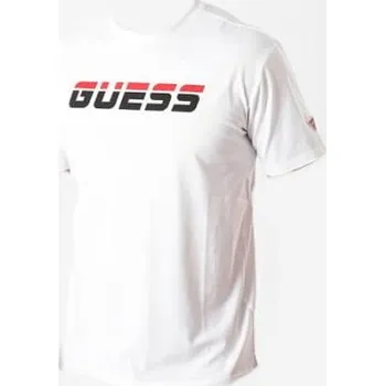 Pánské triko Guess U0BA47 bílé bílá S