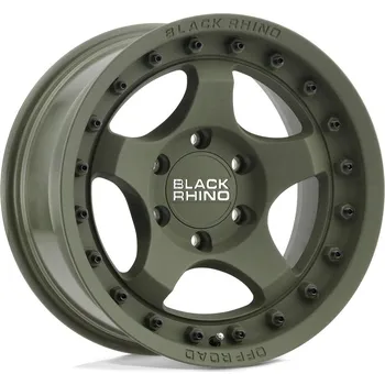Alu kolo Black Rhino bantam disk 16x8 6x139.7 112.1 et-10, olive green