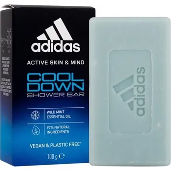 Mýdlo Adidas Adidas Active Skin & Mind Cool Down, Tuhé mýdlo 100g Tuhé mýdlo Pre mužov