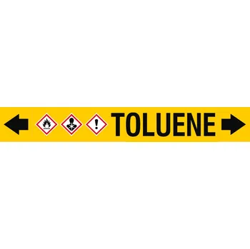 Značení ASMEPM-100X690MM-TOLUENE