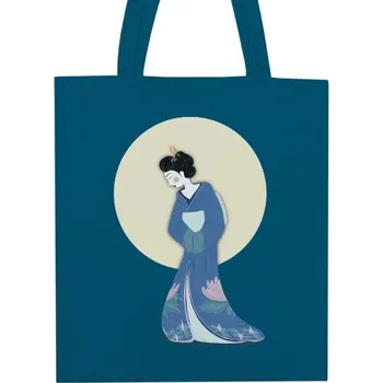 Nákupní taška Nákupní taška unisex s potiskem Lotosová gejša