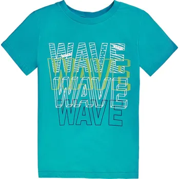 Dětská móda Chlapecké tričko Wave - tyrkysová 134