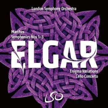Zahraniční hudba 4CD Sir Edward Elgar: Symphonien Nr.1-3 2023