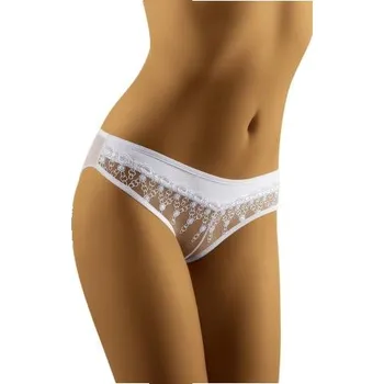 Dámské spodní prádlo Dámské kalhotky Wolbar Didu bílé S