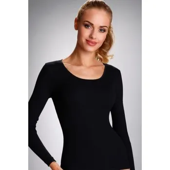 Dámské tričko Dámské tričko s dlouhým rukávem Eldar Irene černá XXXL