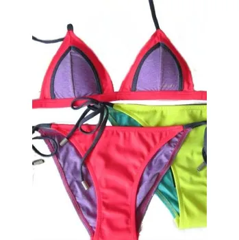 Dámské plavky Dámské plavky Diesel 00CFZL OPANR žlutá L