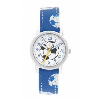 Hodinky JVD Modré dětské fotbalové chlapecké fotbalové hodinky JVD J7202.2 (JVD Modré dětské chlapecké fotbalové hodinky JVD J7202.2)