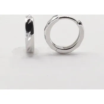 Náušnice Stříbrné náušnice kroužky