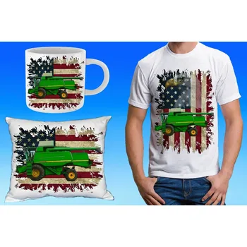 Příslušenství pro zahradní traktor dárkový set John Deere 9660 XL (dárkový set s kombajnem)