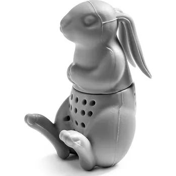 Žertovný předmět Čajové sítko silikonové - Zajíček