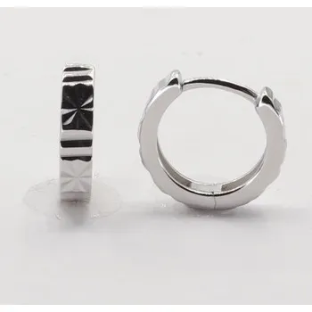 Náušnice Stříbrné náušnice kroužky