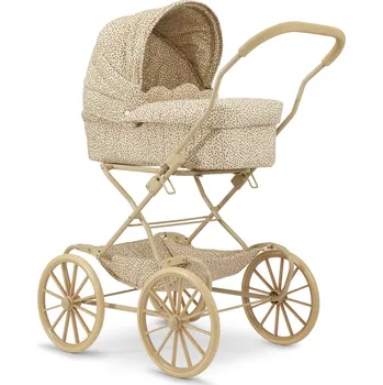 Kočárek pro panenku Konges Sløjd Hluboký kočárek pro panenky 90 x 41 x 71 cm, Milk Tank