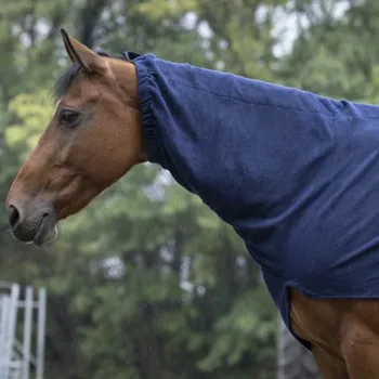 Deka pro koně Krční díl Equi-Theme Polar fleece Černá Pony