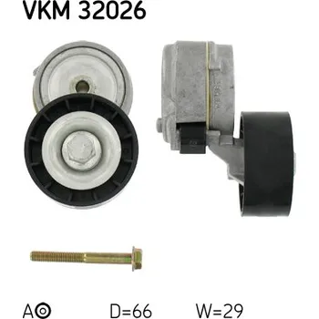 Napínák, žebrovaný klínový řemen SKF VKM 32026