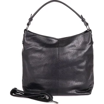 Kabelka Velká černá kabelka na rameno i crossbody ROMINA D572
