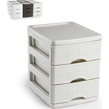 Plastic Forte organizér - Krémová