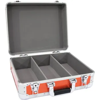 CD přehrávač CD Case Alu Digital Booking červený