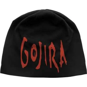 Čepice Merch Gojira: Gojira Unisex Beanie Hat: Logo Jd Print (discharge Printing)