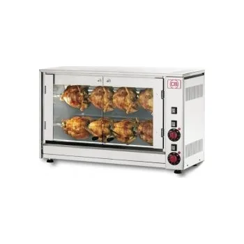 Kuchyňský gril Elektrický gril na kuřata 8 kuřat E-8P-S2