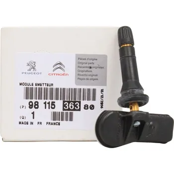Plechové kolo Snímač tlaku pneumatik Citroën Berlingo, Partner od 2008, TPMS, 9811536380