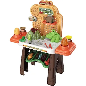 Hračka pro nejmenší Dětský stolek dinosauří svět BABY MIX