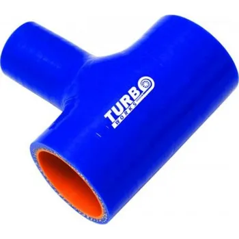 Zapalovací a žhavicí svíčka TurboWorks Silikónová T-spojka TurboWorks Pro Blue 57-25mm