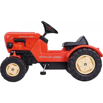 Dětské šlapadlo Dětský šlapací traktor Porsche Diesel Junior BIG červený
