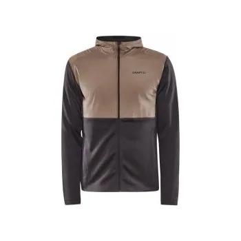 Pánská mikina CRAFT ADV Essence Jersey Hood M šedá 1912454-992244 M; Šedá bunda + DÁREK DLE VÝBĚRU!