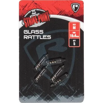 Rybářský háček 5ks - Chrastítko Rage Strike Point Glass Rattle Velikost L
