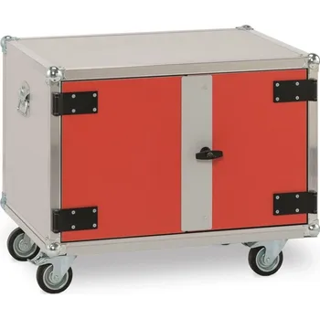 CEMO Mobilní podvozek se 4-mi koly pro až 2 skříně pro AKU články(11461)