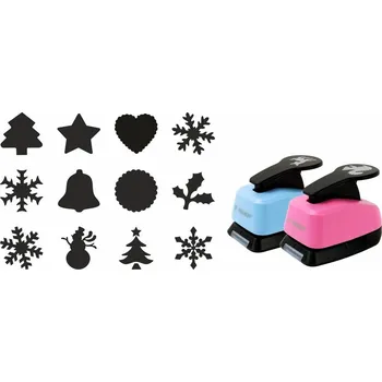 Děrovačka Fandy Děrovačka dekorační 25mm set C zima