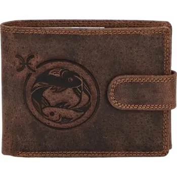 Peněženka Delami Aroga zvěrokruh hnědá