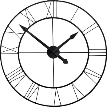 Hodiny Tutumi Nástěnné hodiny 50 cm černé