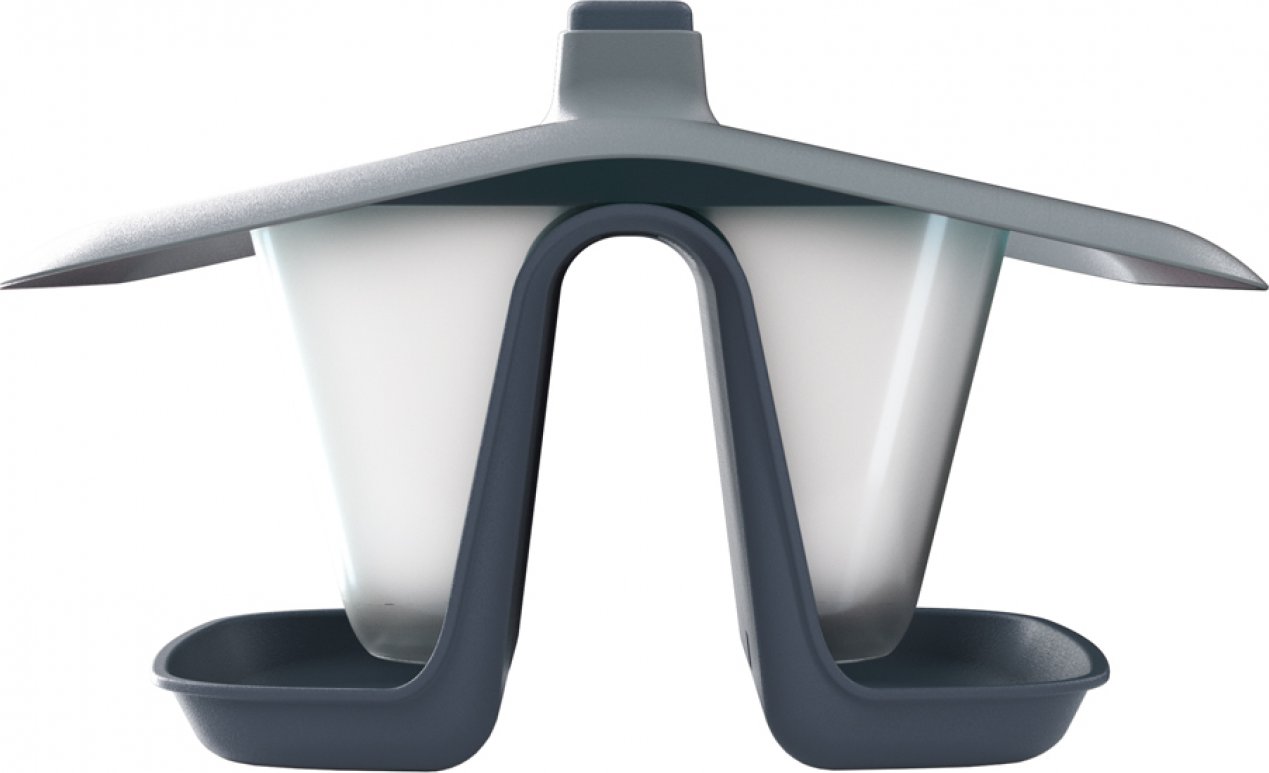 Prosperplast Mangeoire à Canard En Plastique BirdyFeed Square