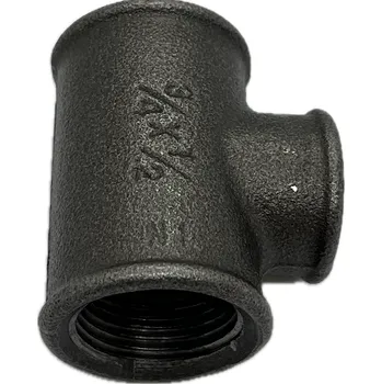 Vodovodní potrubí SVIS TRADE Tkus černý redukovaný 130 2“ x 5/4“ FFF