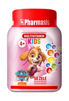Pharmasis Multivitamin Kids Tlapková patrola želé pro děti 50 ks