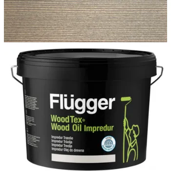 Olej na dřevo Flügger Wood Tex Wood Oil IMPREDUR 10L U-812 + dárek k objednávce nad 1000Kč