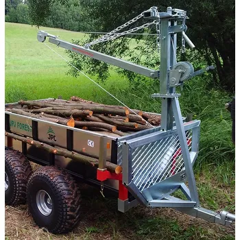 Otočné kladkové rameno s manuálním navijákem