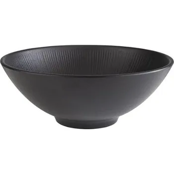 APS miska Nero 24 cm 1,7 l melamin černá