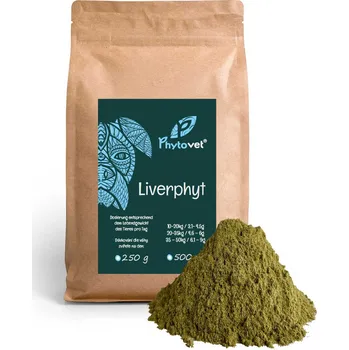 Phytovet Liverphyt pro psy Hmotnost: 500 g