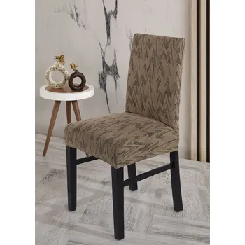 Potah na židli Elegantní potahy na židle - EP6 hnědá